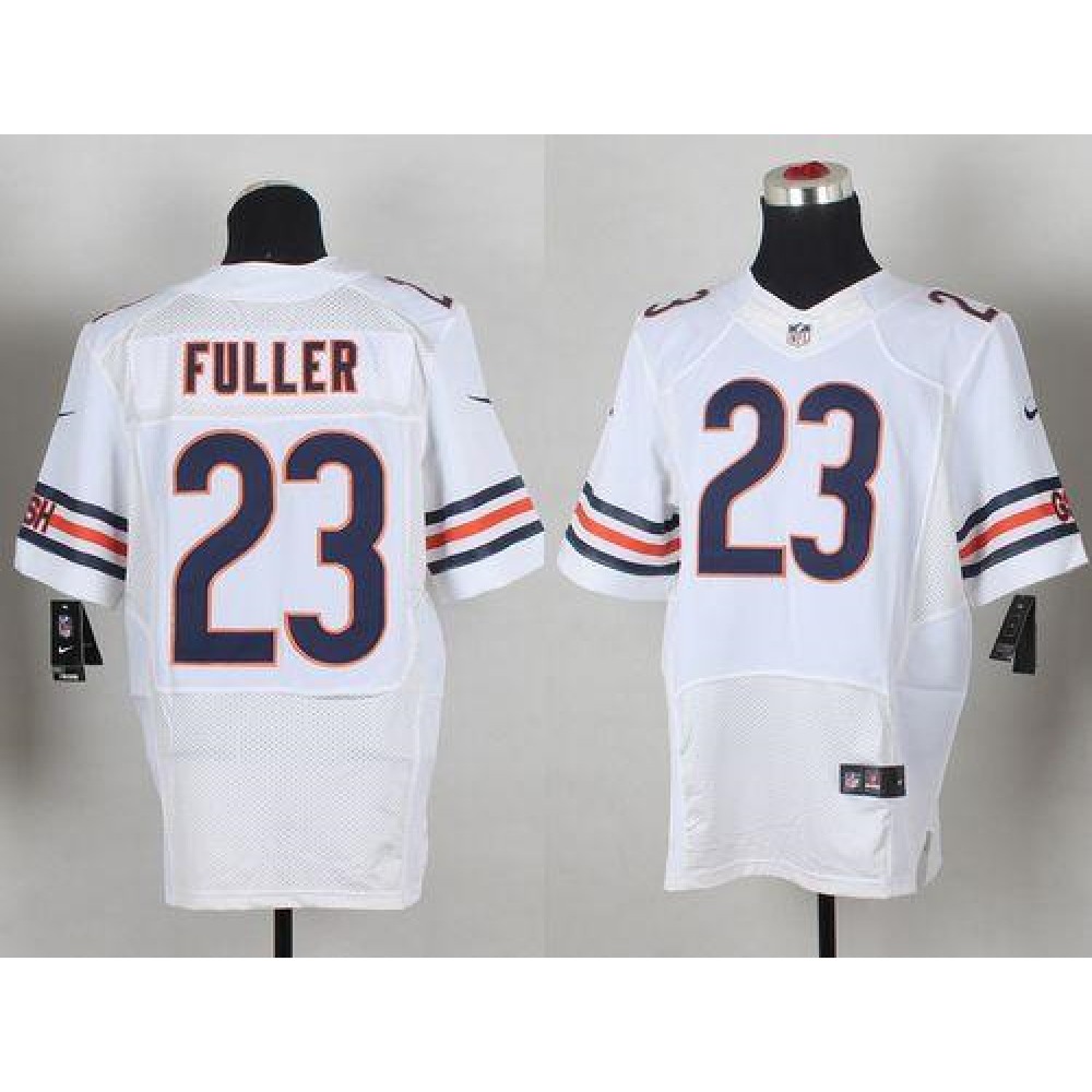Bears #23 Kyle Fuller White Men's Stitched NFL Elite Jersey