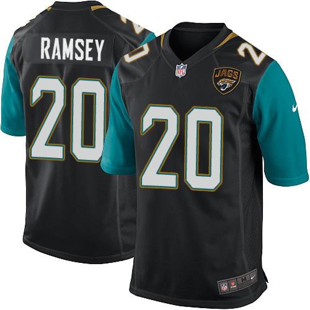 Jaguars #20 Jalen Ramsey Black Alternate Youth Stitched NFL Elite Jersey