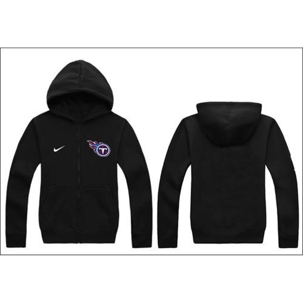Tennessee Titans Authentic Logo Hoodie Black