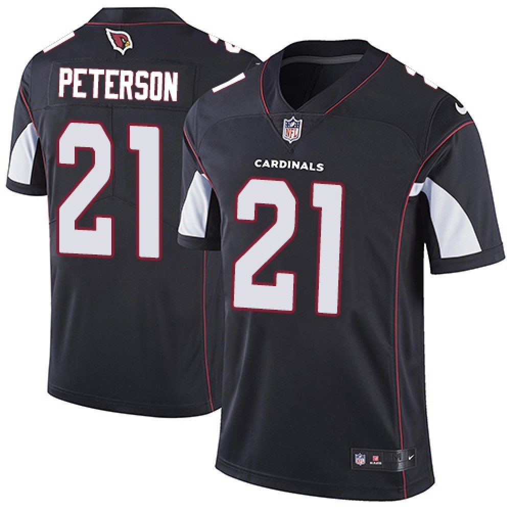 Men's Arizona Cardinals#21 Patrick Peterson Black Vapor Untouchable Limited Stitched NFL Jersey