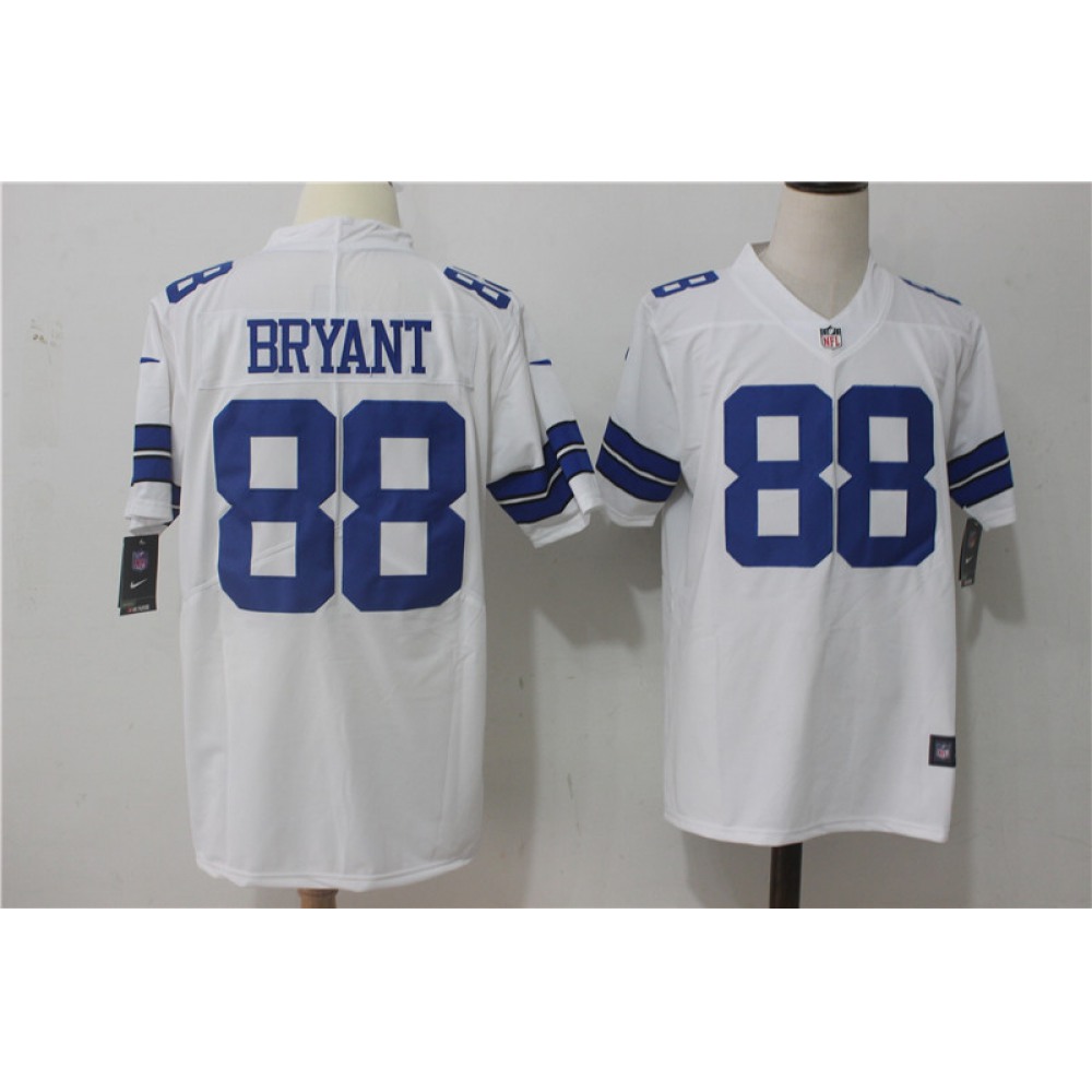 Men'sDallas Cowboys #88 Dez Bryant White Stitched NFL Vapor Untouchable Limited Jersey