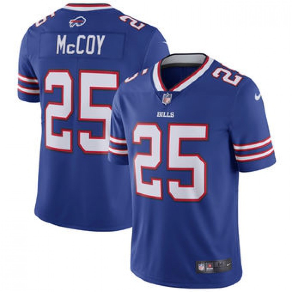 Bills #25 LeSean McCoy Blue Men's Stitched NFL Elite Rush Jersey