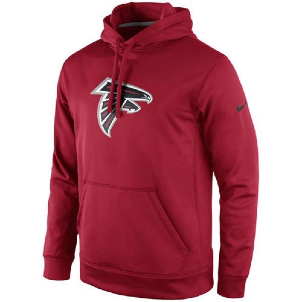 Atlanta FalconsKO Logo Essential Hoodie Red