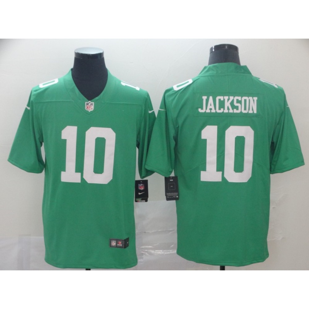Men's Philadelphia Eagles#10 DeSean Jackson Green Limited Stitched NFL Jersey