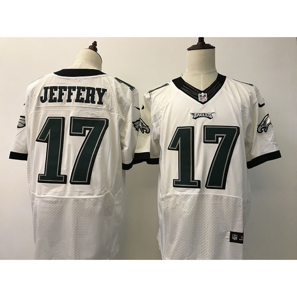 Men's Philadelphia Eagles #17 Alshon JefferyWhite 2017 Elite Stitched NFL Jersey