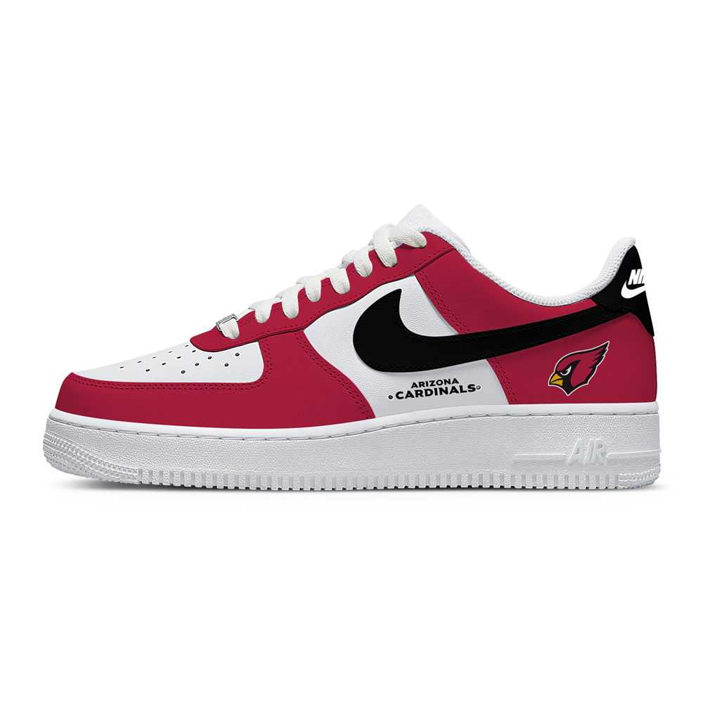 Unisex Nike x NFL Arizona Cardinals Custom Air Force 1 Low Team Sneakers