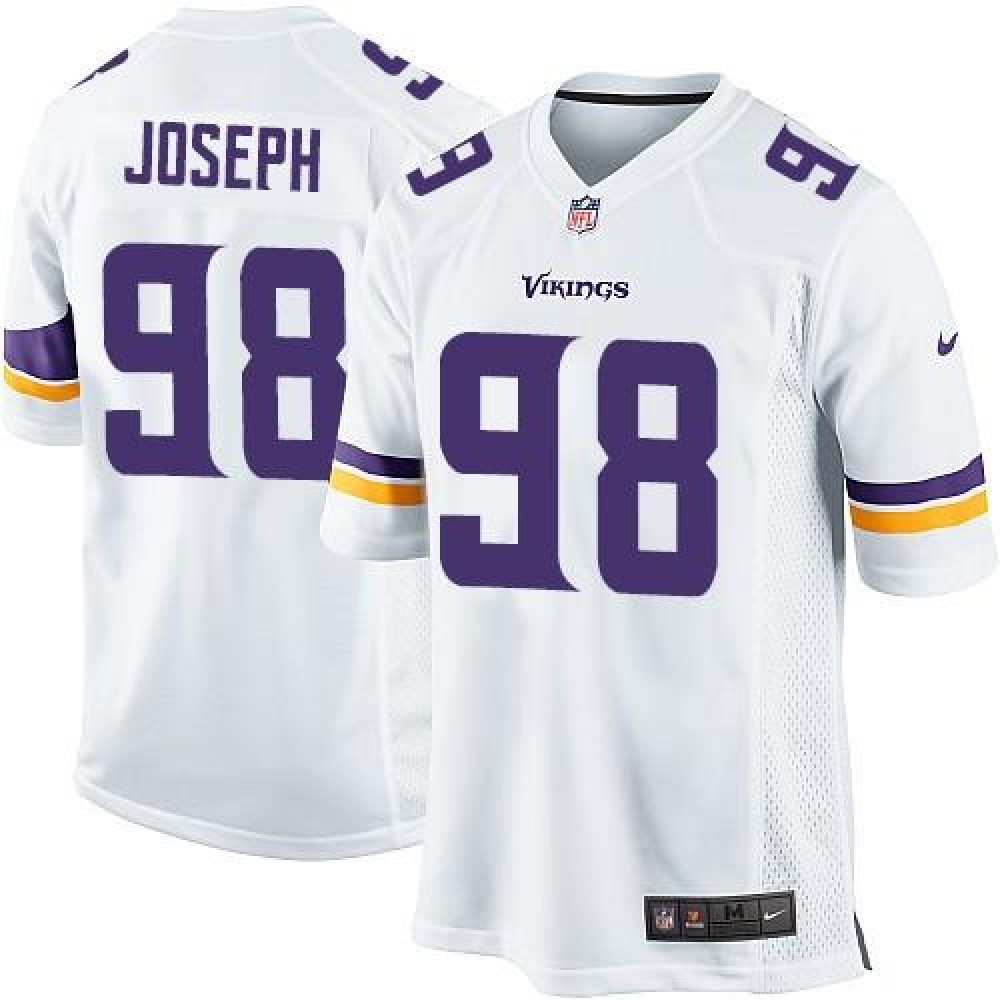 Vikings #98 Linval Joseph White Youth Stitched NFL Elite Jersey