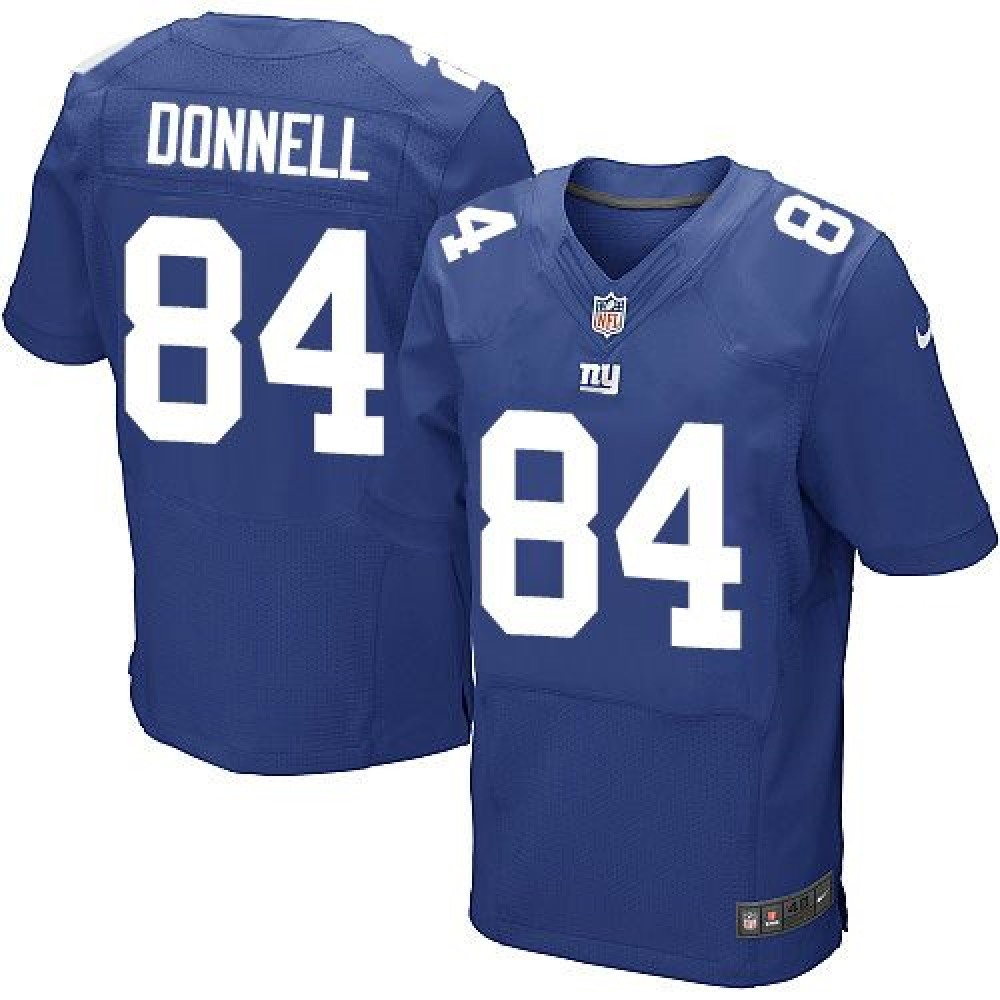 Giants #84 Larry Donnell Royal Blue Team Color Men's Stitched NFL Elite Jersey