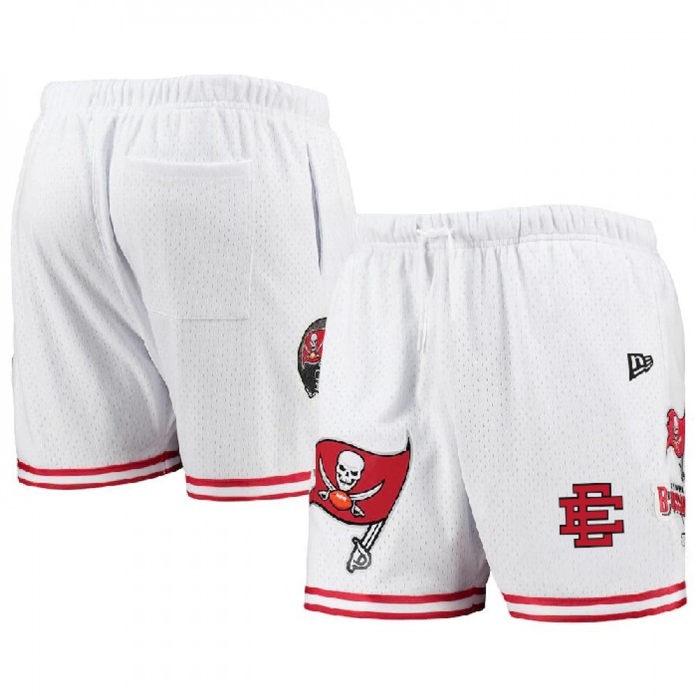Men's Tampa Bay Buccaneers Pro White/Red Shorts 001