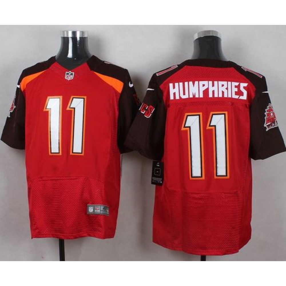 Buccaneers #11 Adam Humphries Red Team Color Men's Stitched NFL New Elite Jersey