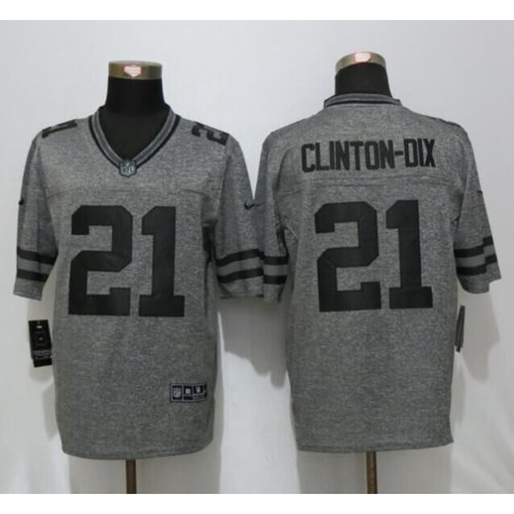 Packers #21 Ha Ha Clinton-Dix Gray Men's Stitched NFL Limited Gridiron Gray Jersey