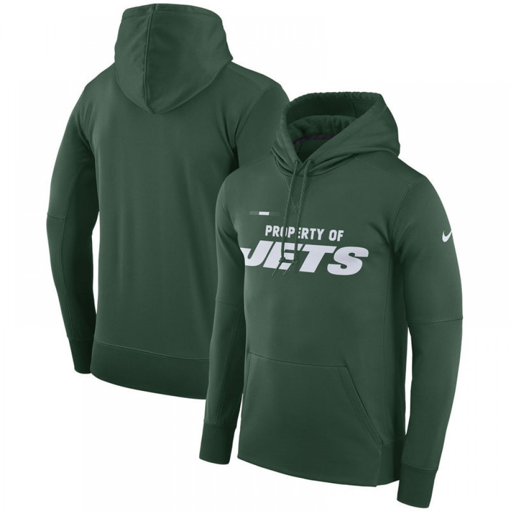 Men's New Orleans SaintsGreen Circuit Property Of Performance Pullover Hoodie