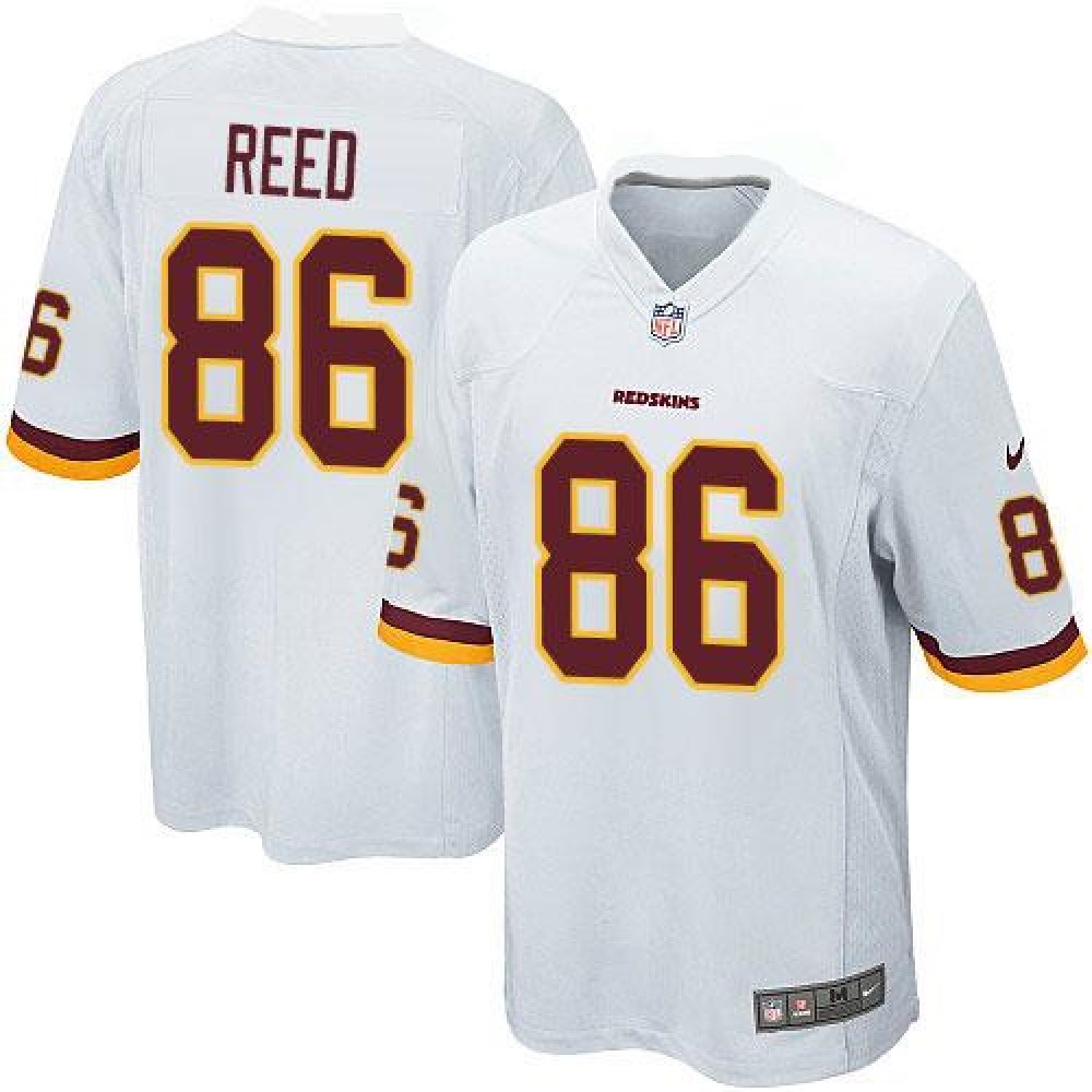 Redskins #86 Jordan Reed White Youth Stitched NFL Elite Jersey