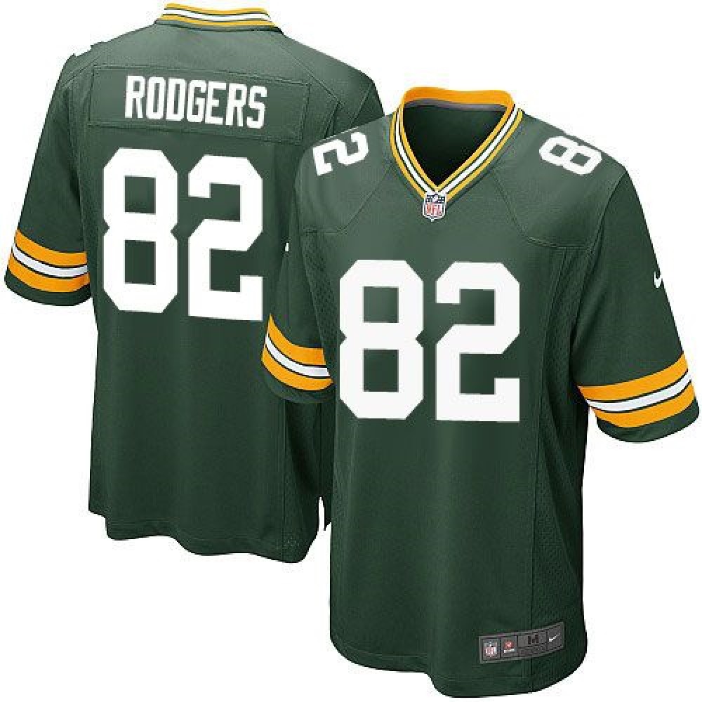 Packers #82 Richard Rodgers Green Team Color Youth Stitched NFL Elite Jersey