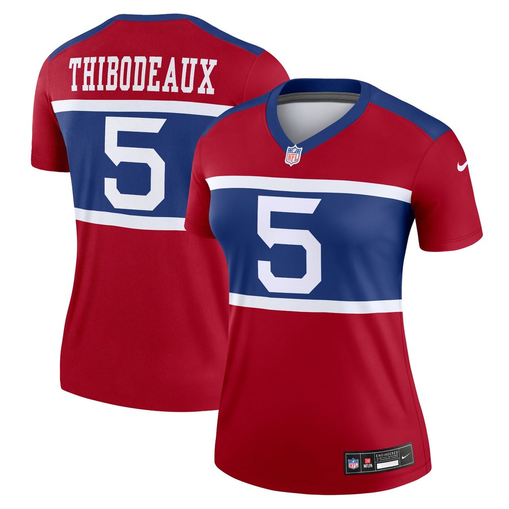 Women's New York Giants Kayvon ThibodeauxCentury Red Alternate Legend Player Jersey