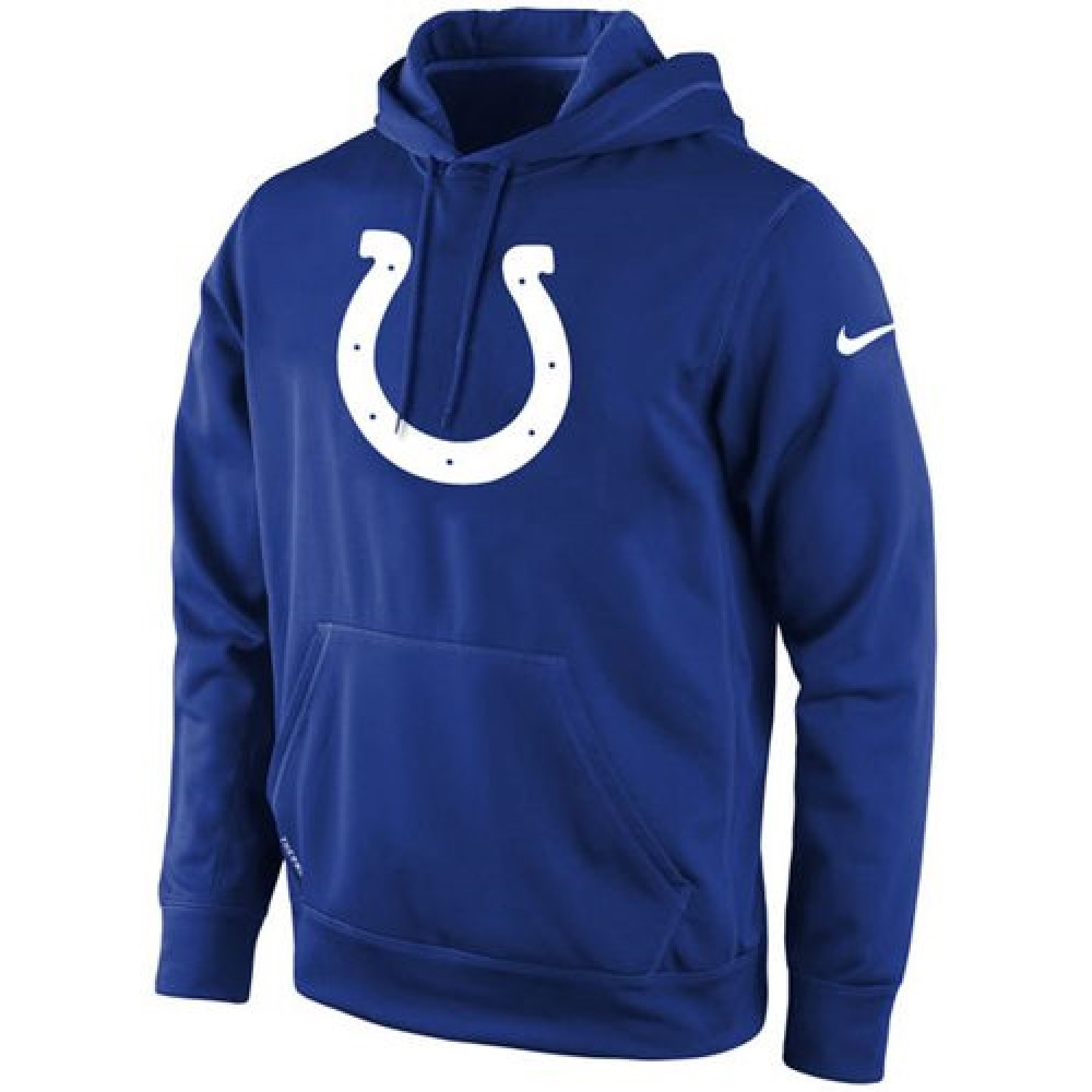 Indianapolis ColtsKO Logo Essential Hoodie Royal Blue