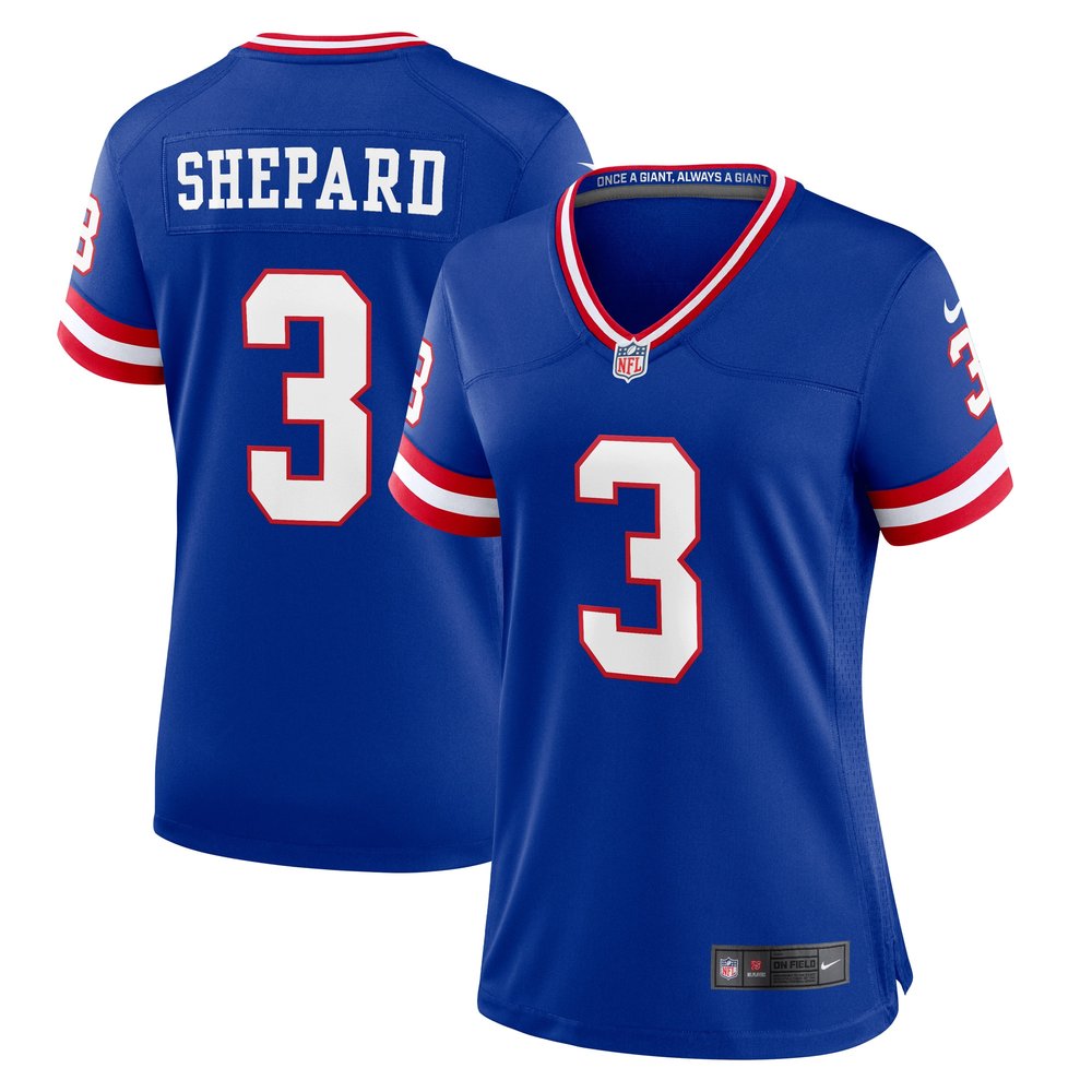 Women's New York Giants Sterling ShepardRoyal Player Jersey