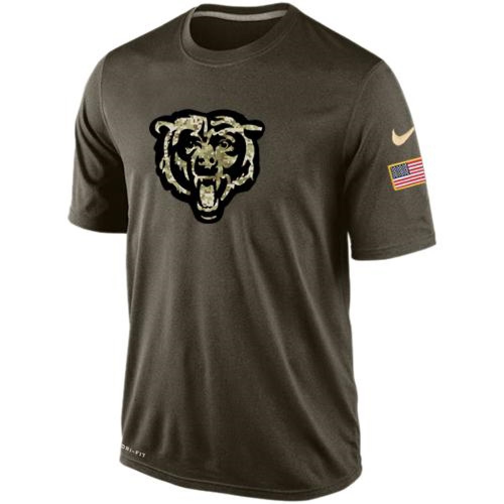 Men's Chicago Bears Salute To ServiceDri-FIT T-Shirt