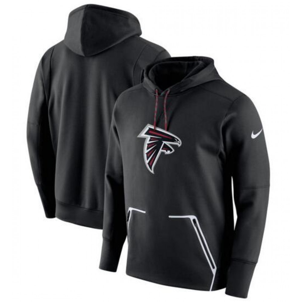 Men'sAtlanta Falcons Black Champ Drive Vapor Speed Pullover Hoodie