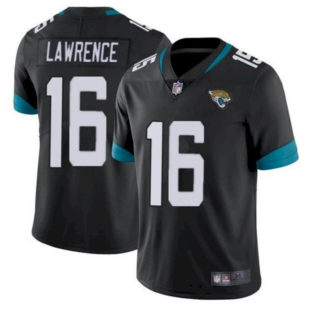 Youth Jacksonville Jaguars #16 Trevor Lawrence Black Vapor Untouchable Limited Stitched Jersey