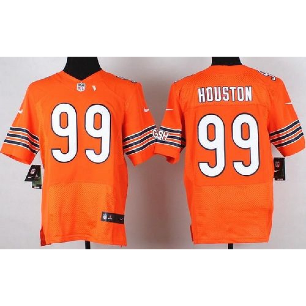 Bears #99 Lamarr Houston Orange Alternate Men's Stitched NFL Elite Jersey