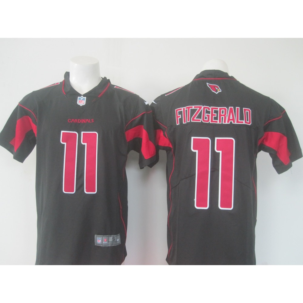 Men'sArizona Cardinals #11 Larry Fitzgerald Black Limited Rush Stitched NFL Jersey
