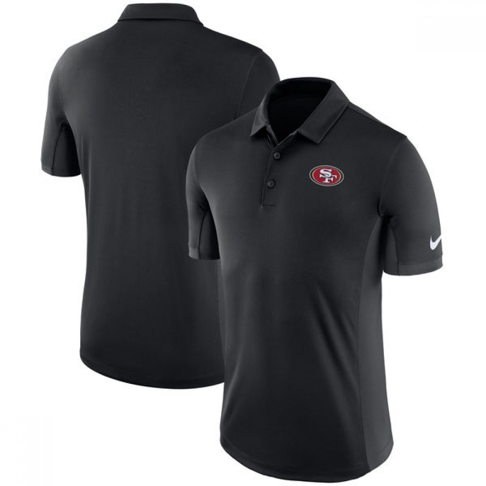 Men's San Francisco 49ersBlack Evergreen Polo