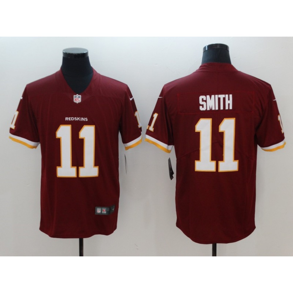 Men's Washington Redskins #11 Alex SmithRed Vapor Untouchable Limited NFL Jersey