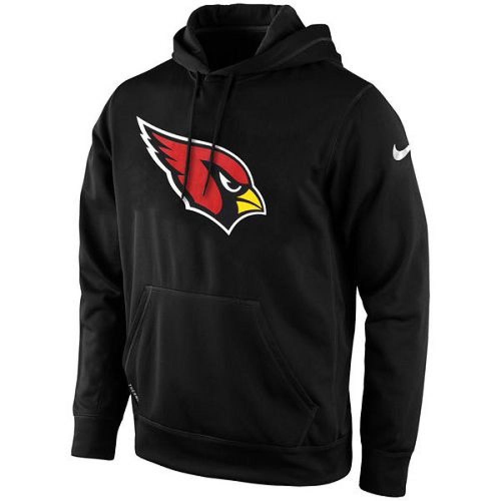 Men's Arizona CardinalsBlack KO Logo Essential Hoodie