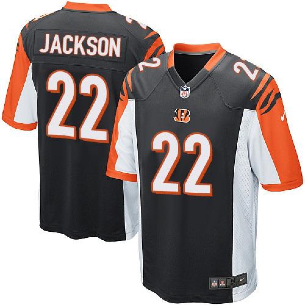 Bengals #22 William Jackson Black Team Color Youth Stitched NFL Elite Jersey