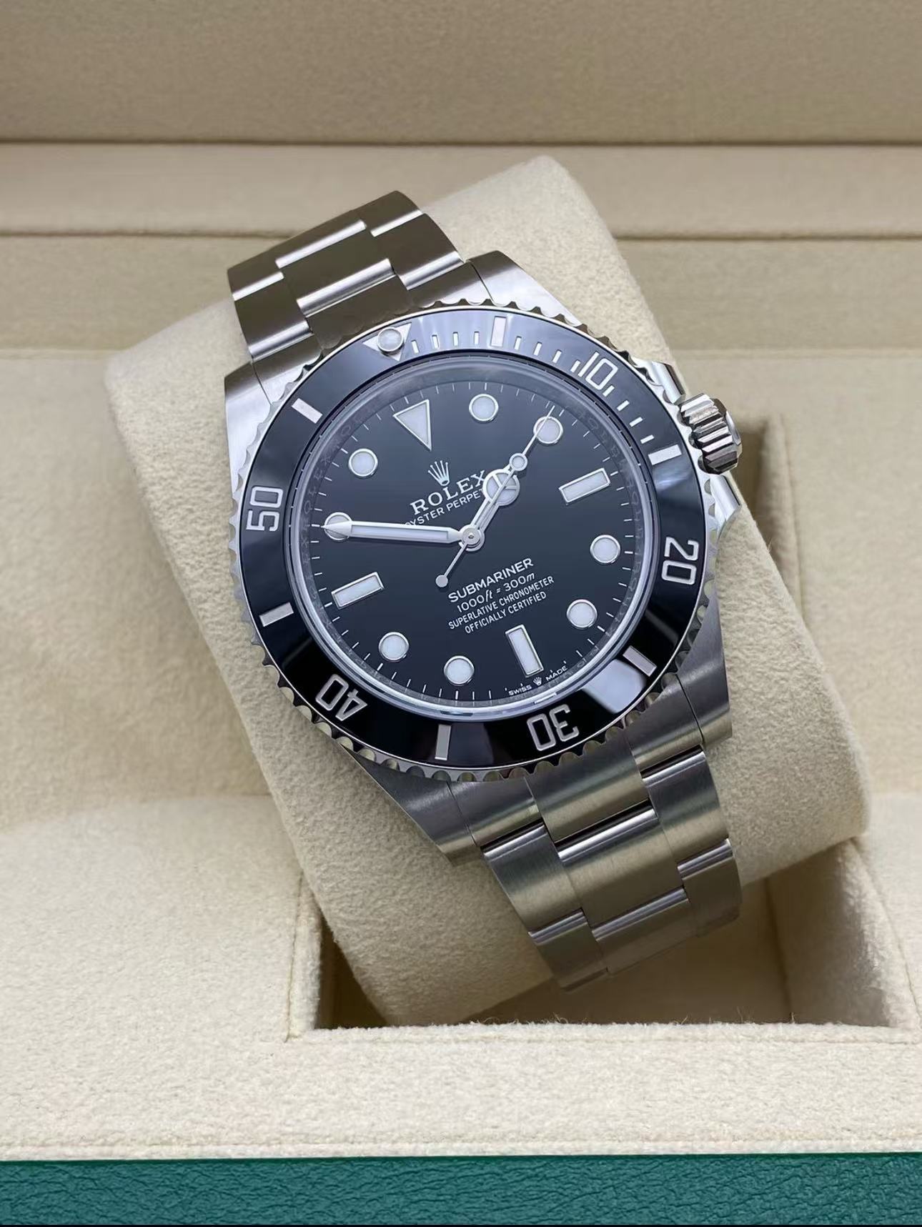 Rolex Submariner No Date Super Clone SwissReplica Watch Ref 124060-3230 Swiss Movement