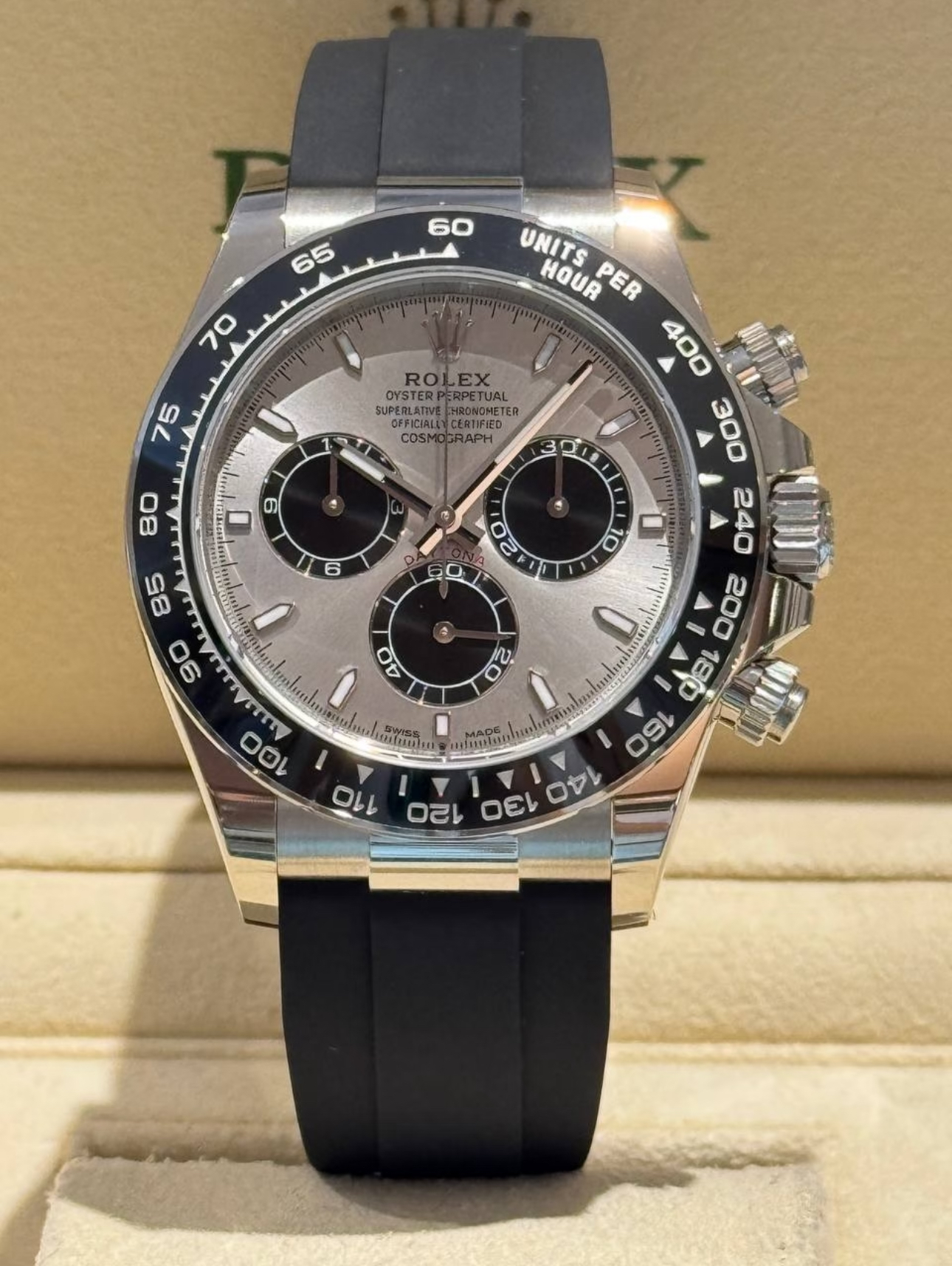 Rolex Daytona Ghost New 2024Super Clone Swiss Replica WatchRef 126519LN  4131 SwissMovement