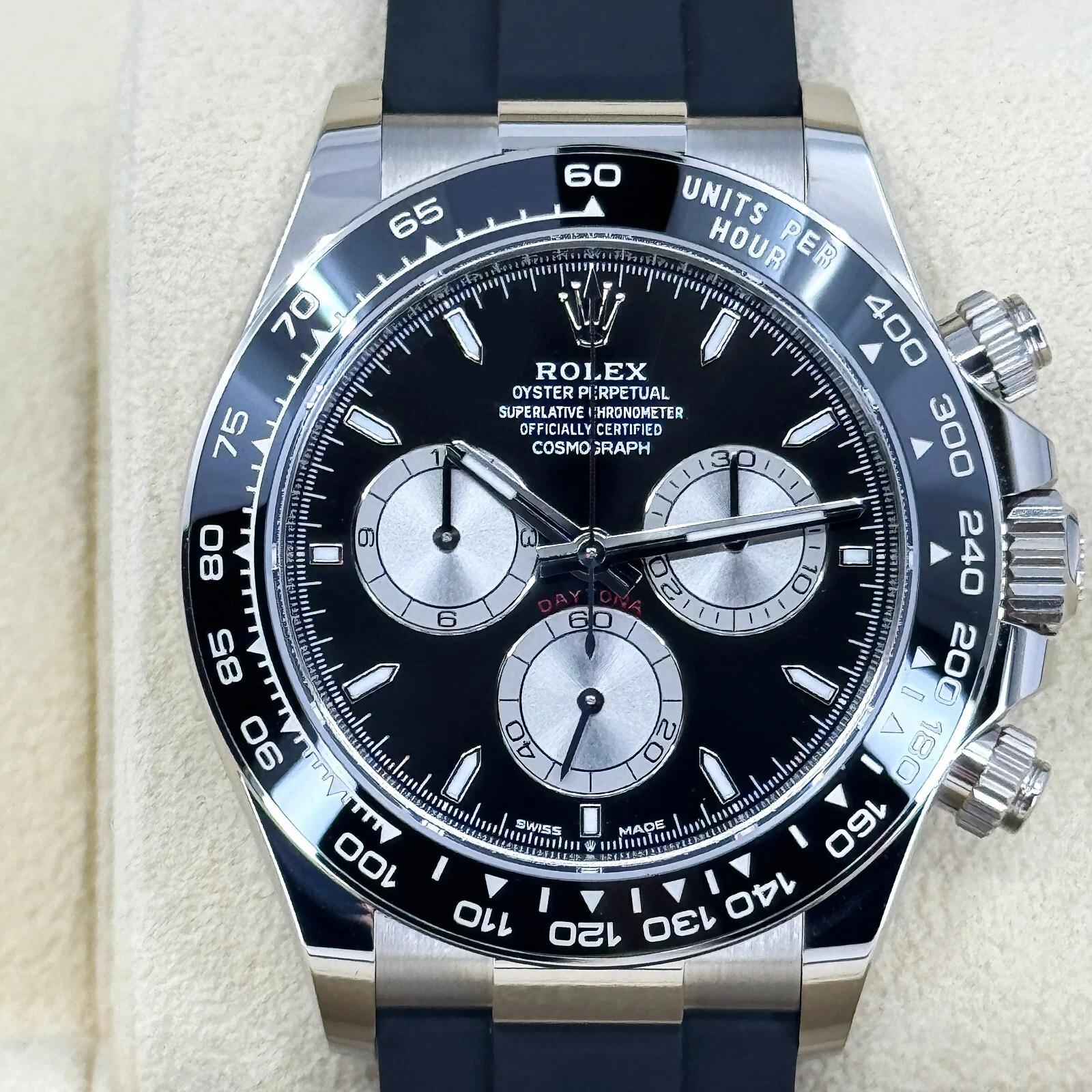 Rolex Daytona New 2024 SuperClone Swiss Replica Watch Ref126519LN4131 Swiss Movement