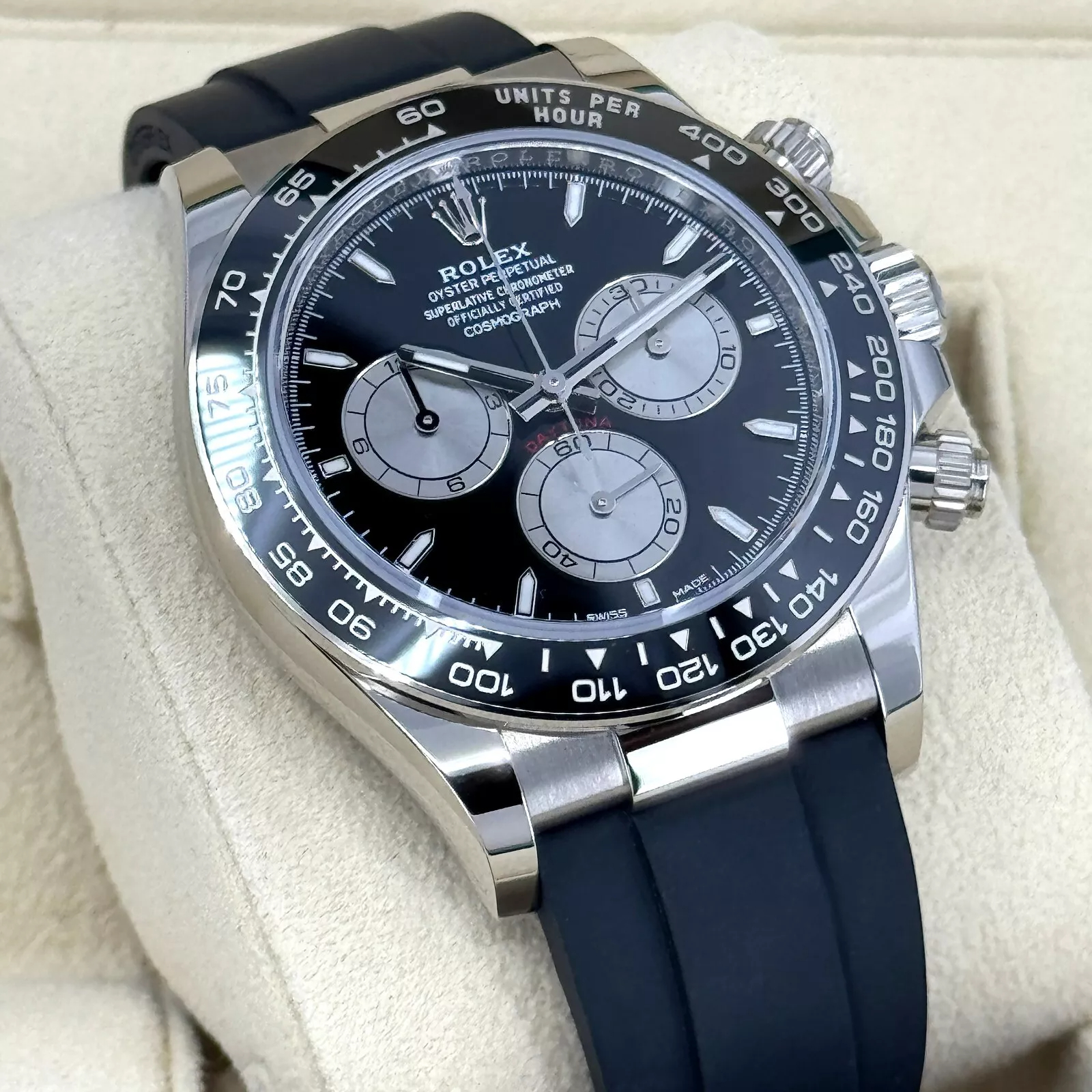 Rolex Daytona New 2024 SuperClone Swiss Replica Watch Ref126519LN4131 Swiss Movement