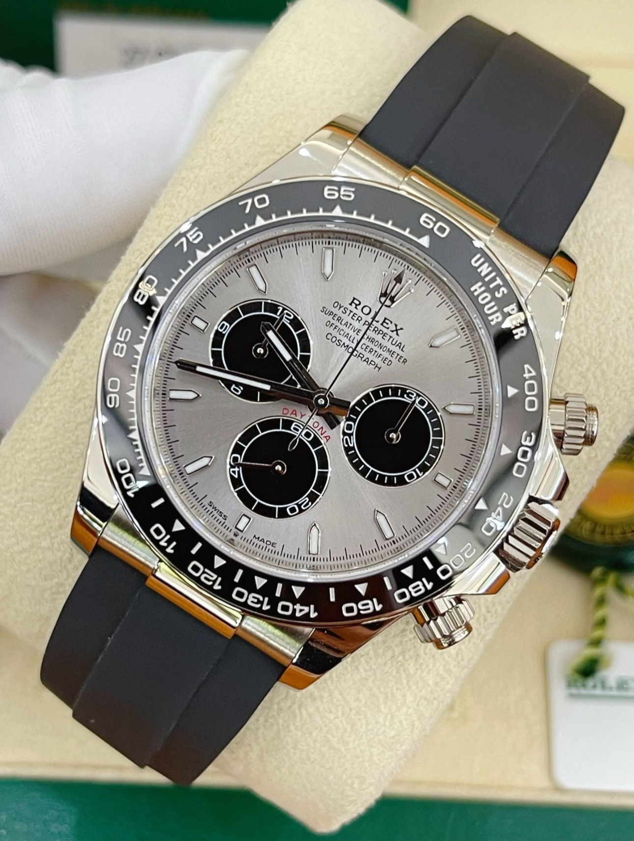 Rolex Daytona Ghost New 2024Super Clone Swiss Replica WatchRef 126519LN  4131 SwissMovement