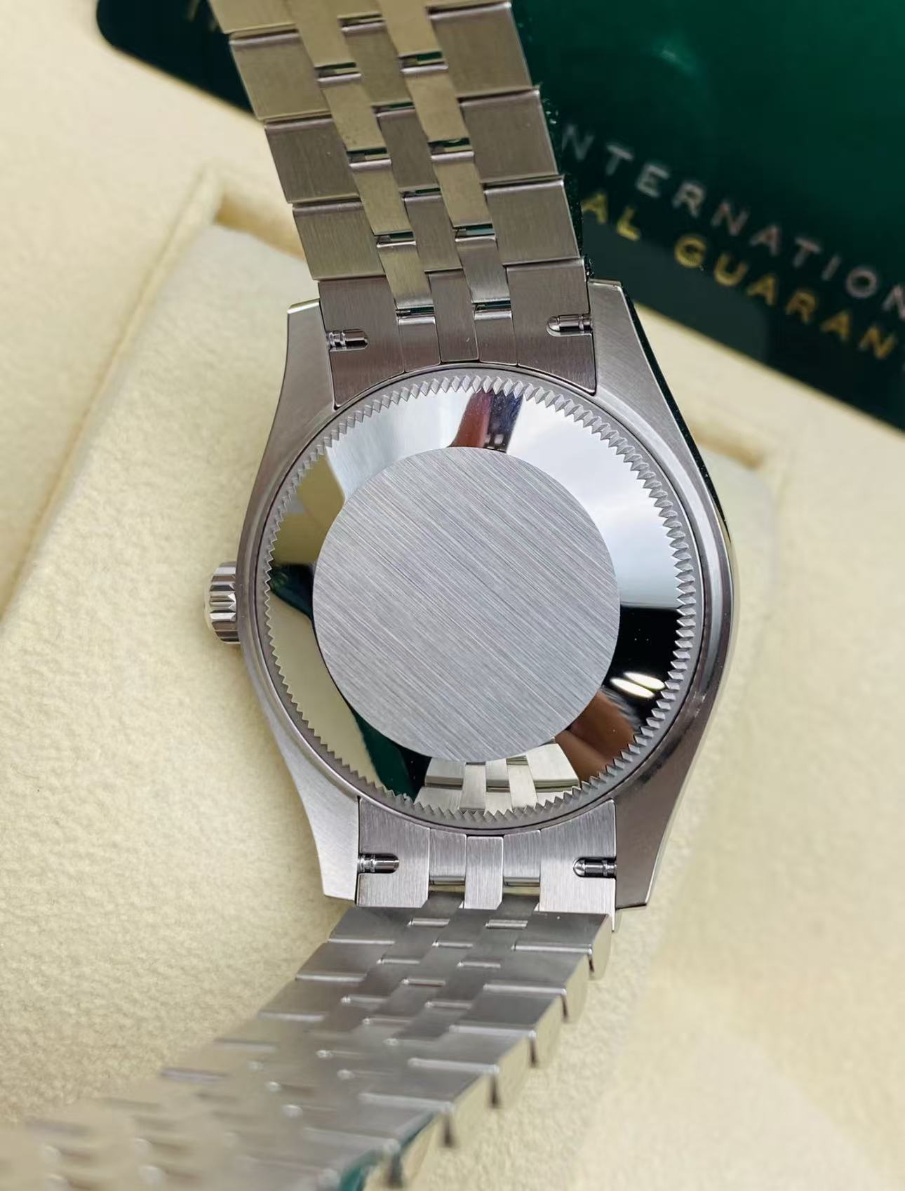 Rolex Datejust 31mm Super Clone Swiss Watch Stainless Steel Jubilee Bracelet Mint Green Dial Ref M278274-0018-2236 Swiss Movement