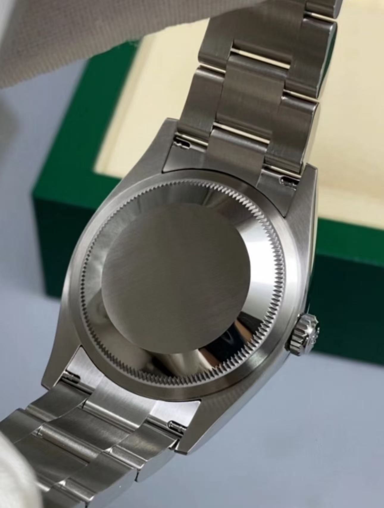 Rolex Datejust 36mm Super CloneSwiss Replica Watch  Palm Dial Ref 126234 3235 Swiss Movement
