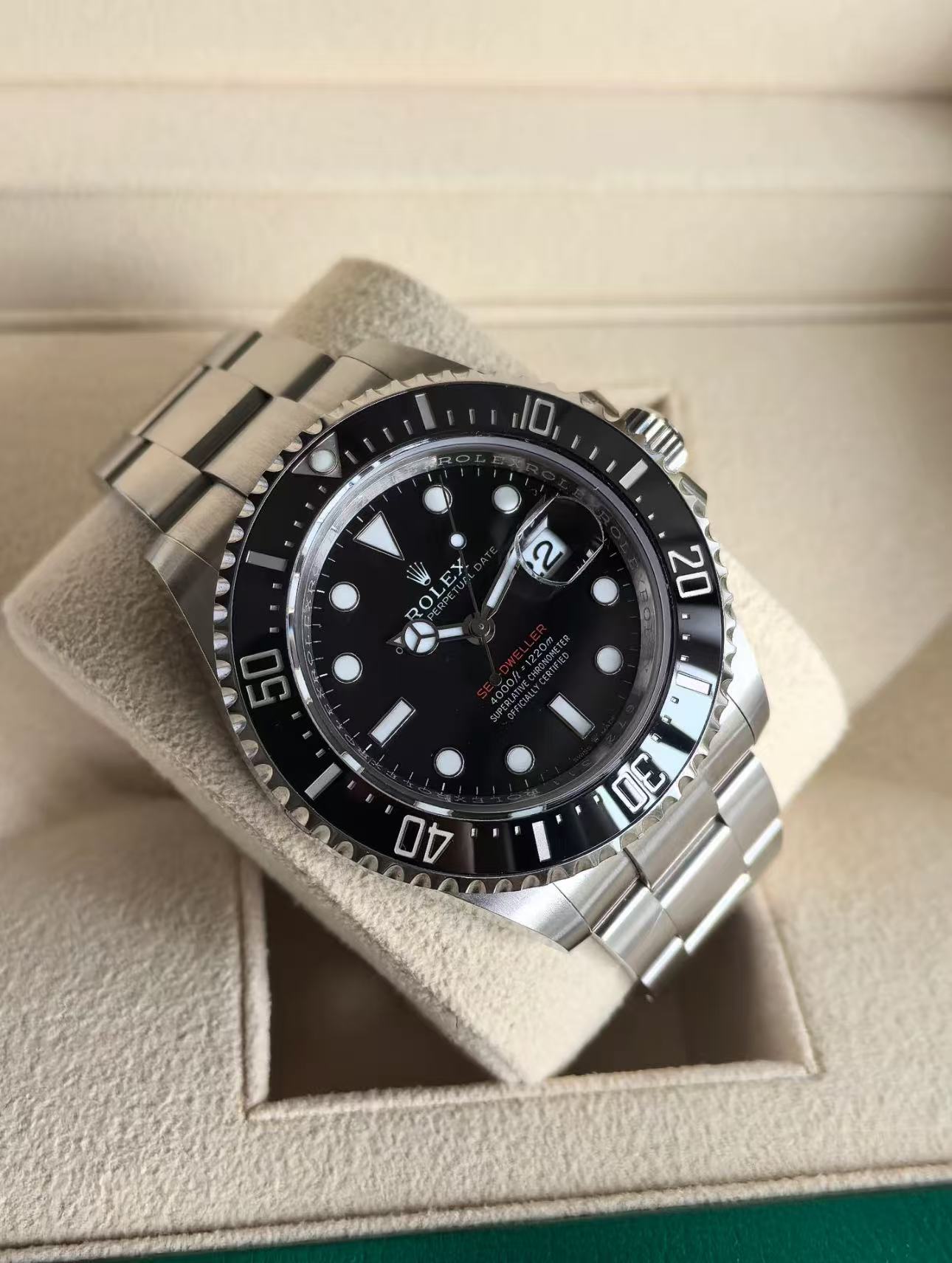 Rolex Sea-Dweller 43mm Super Clone SwissReplica Watch Ref 126600 3235 SwissMovement