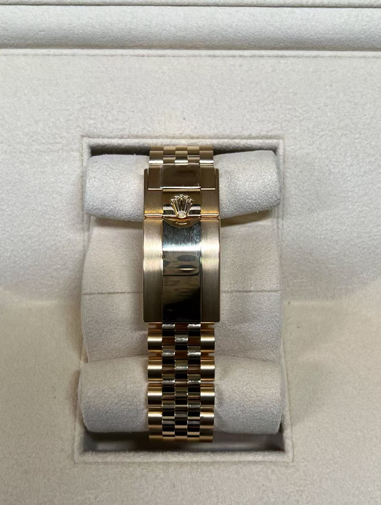 RolexGMT Master ll 2023 18kGold Jubilee Bracelet SuperClone Swiss Replica Watch Ref 126718GRNR 3285 Swiss Movement