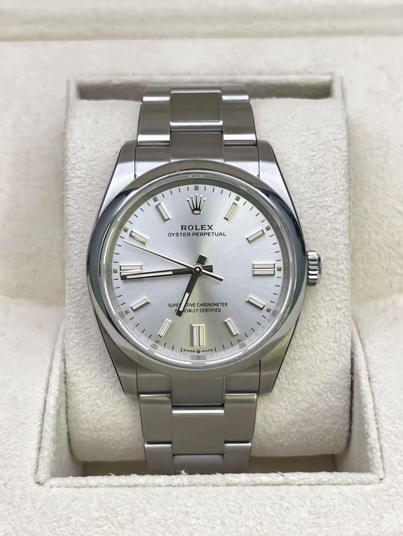 Rolex Oyster Perpetual Ref 134300-0009 Super Clone | Candy Pink Dial | 3230 Swiss Movement