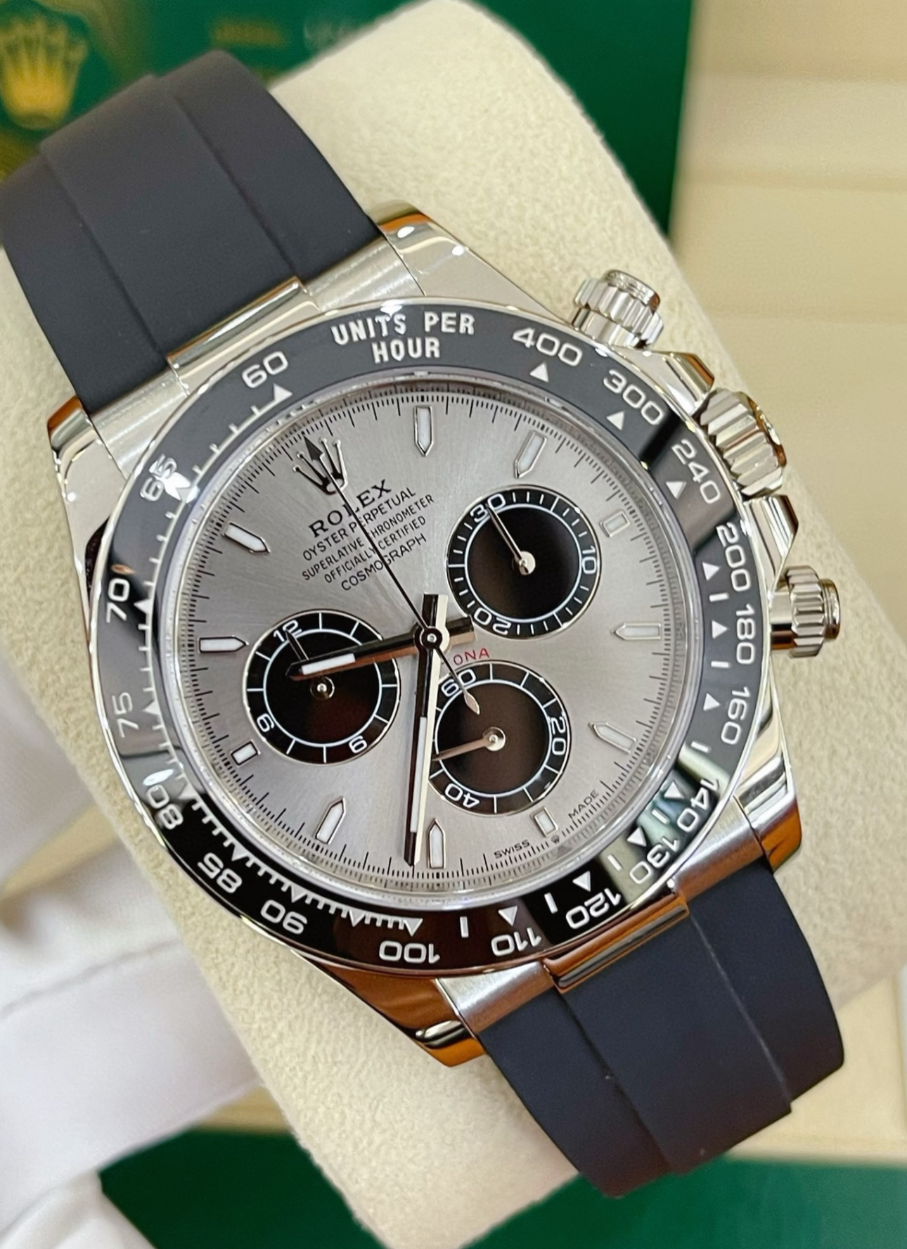 Rolex Daytona Ghost New 2024Super Clone Swiss Replica WatchRef 126519LN  4131 SwissMovement