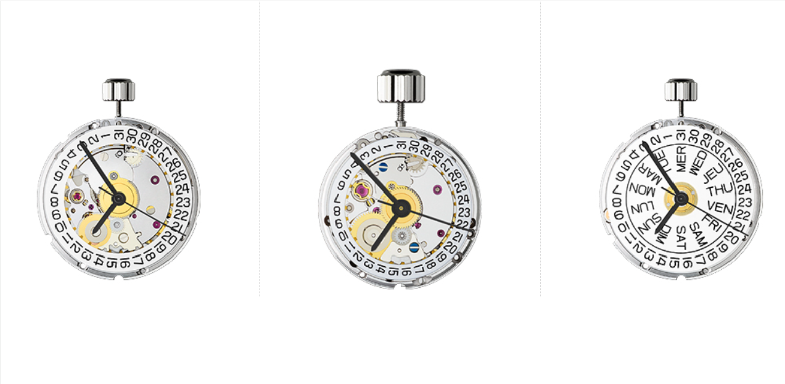 ETA movement grade comparison chart used in Swiss replica watches