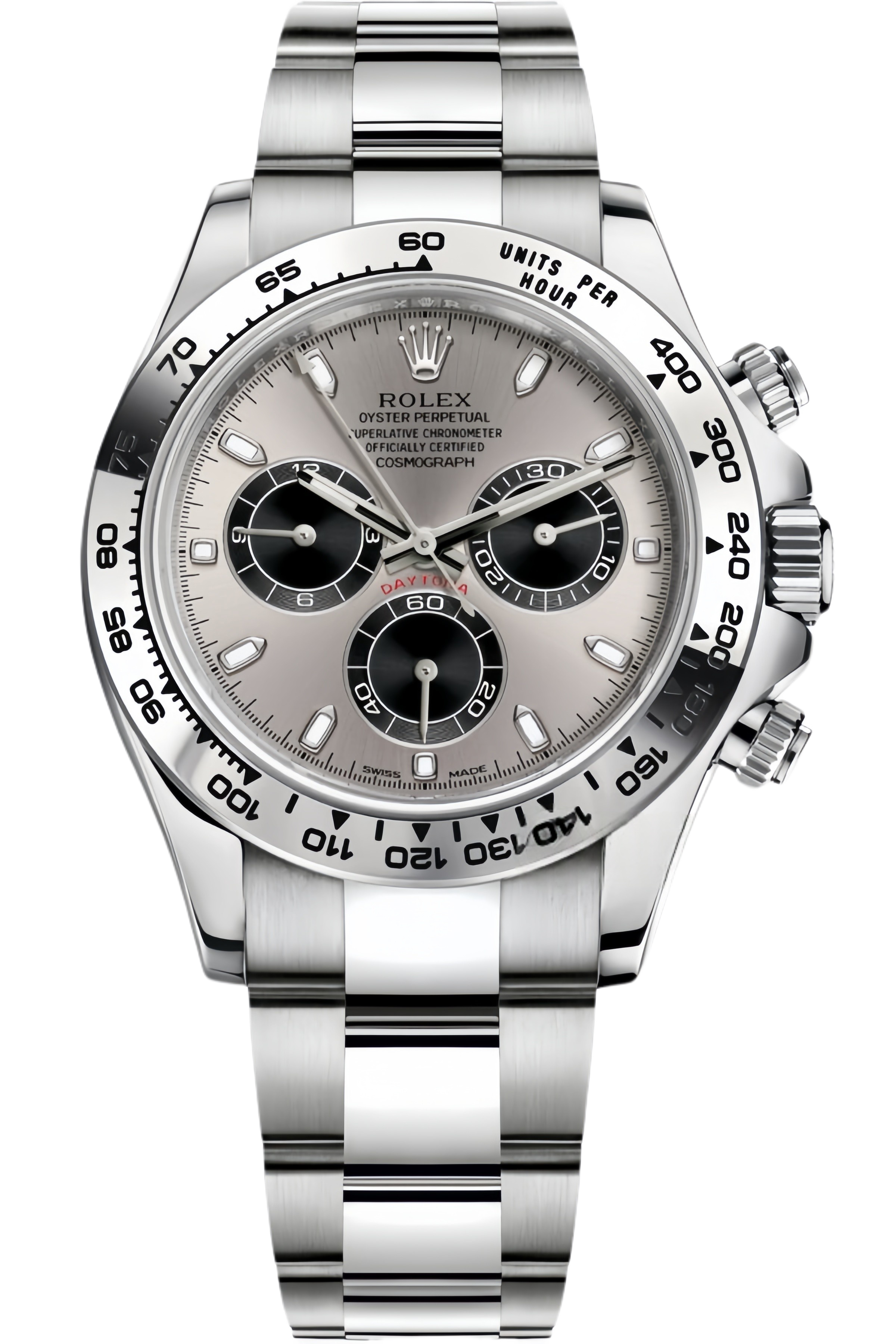 Rolex Daytona Ice Blue Dial & Red Accents Super Clone Swiss Replica Watch Ref M116509-0072 Full White Gold Look