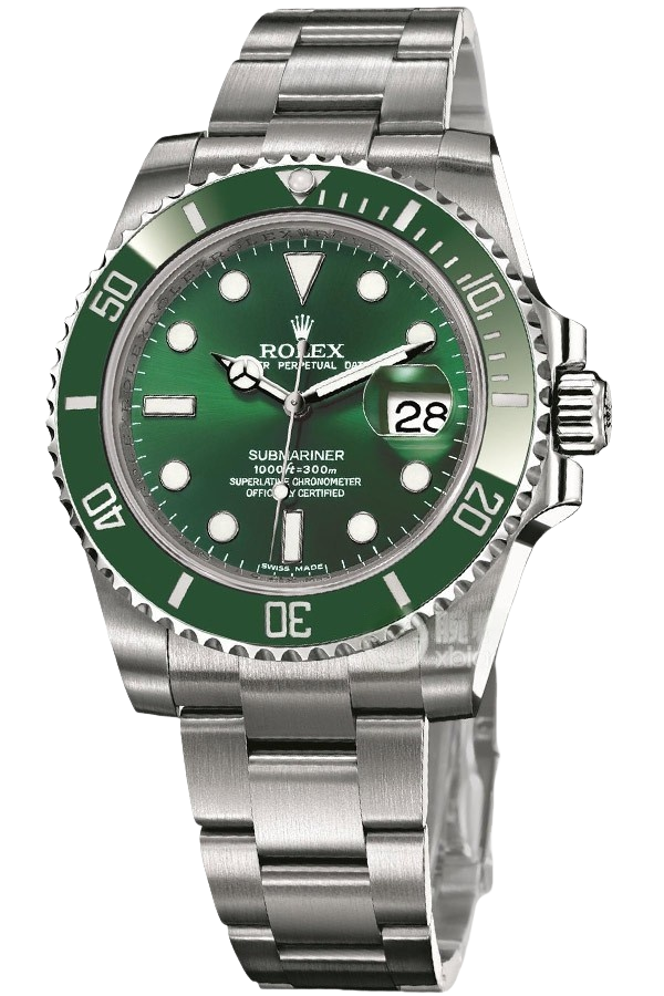 Rolex Submariner Green Dial Super Clone Swiss Replica Watch “Hulk” Ref 116610LV-0002 Oystersteel Bracelet