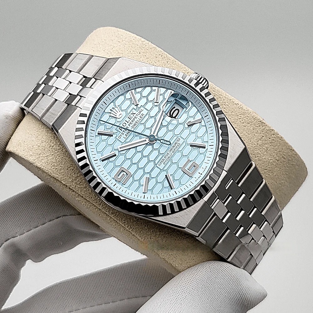 Rolex Land-Dweller 40mm M127336-0001 Super Clone Watch – Oyster Steel Blue Dial Replica