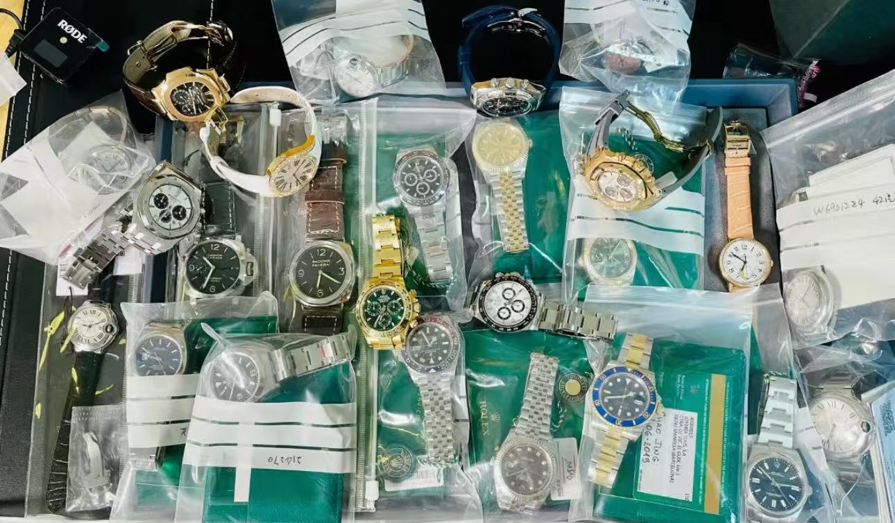 Low-quality replica Rolex watch from unreliable sellers