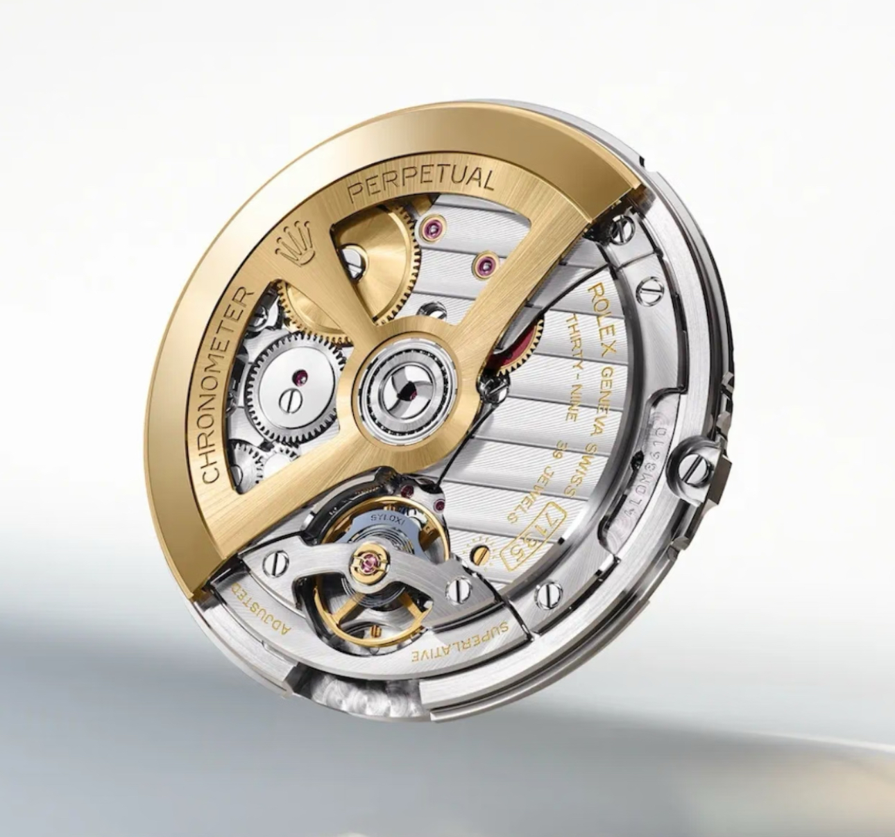 Super Clone 7135 Swiss Movement watch movement close-up