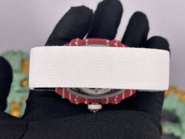 Richard Mille RM 67-02 Mutaz Barshim Super Clone Watch – Red Carbon Sports Replica