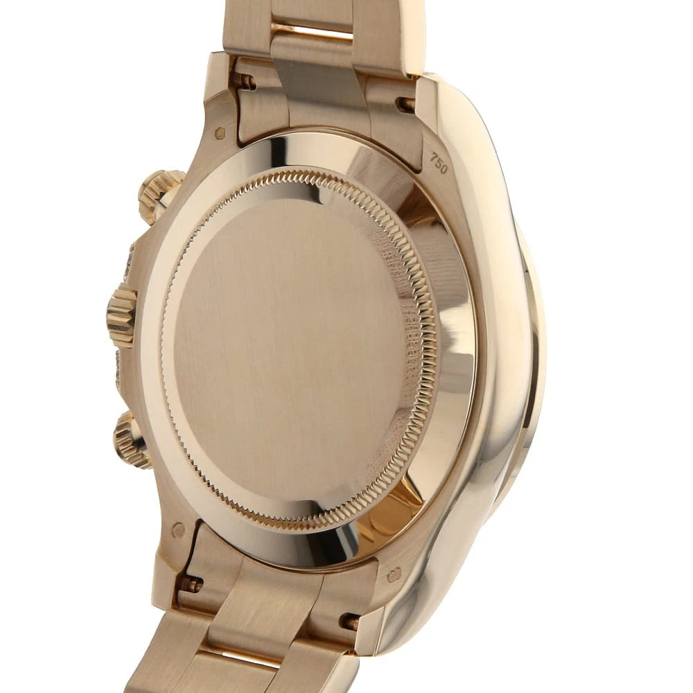 Rolex Daytona Rainbow 40mm Yellow Gold Super Clone Swiss Replica Watch Ref. 116598 RBOW