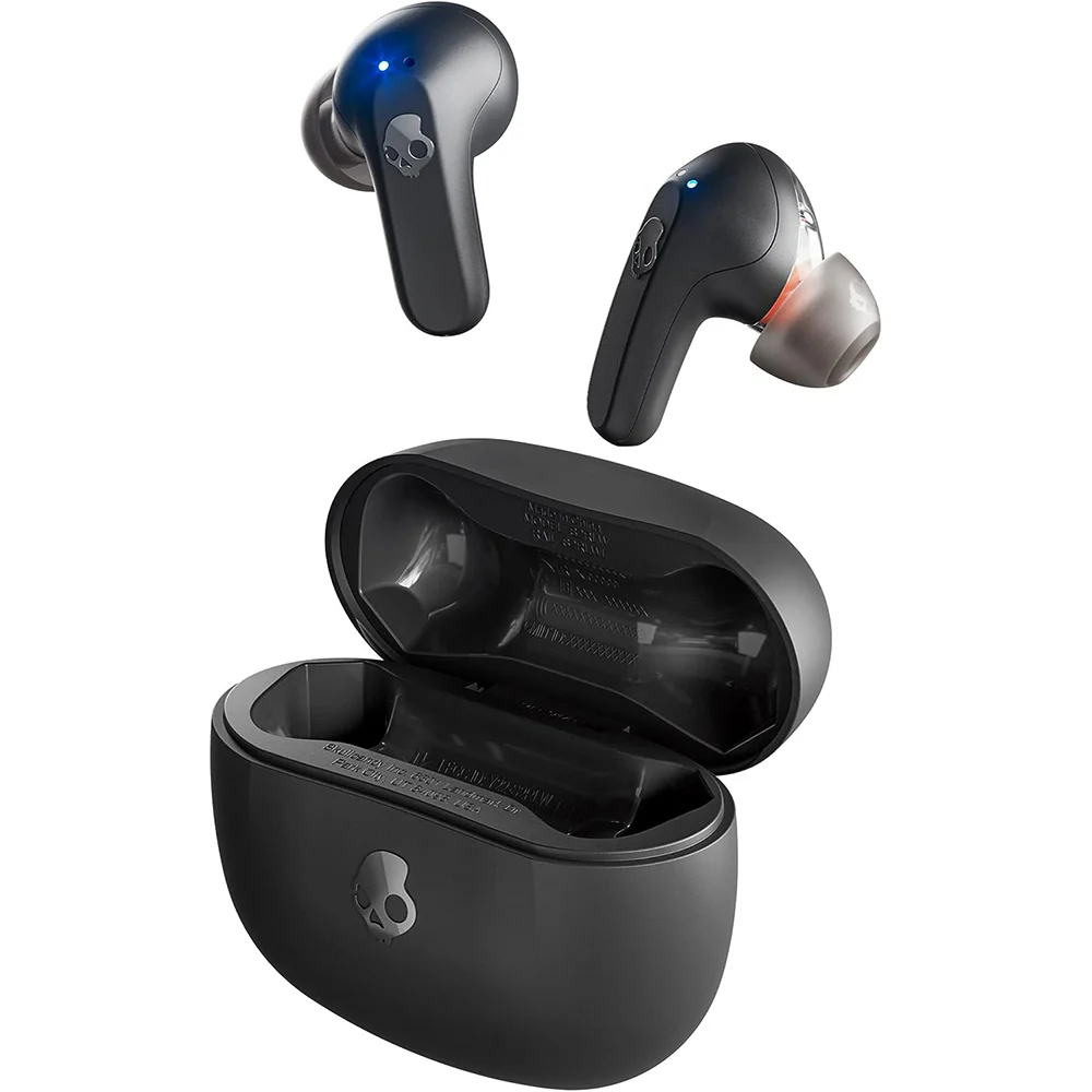 Skullcandy Rail Truely Wireless Bluetooth In-Ear Headphones - Black